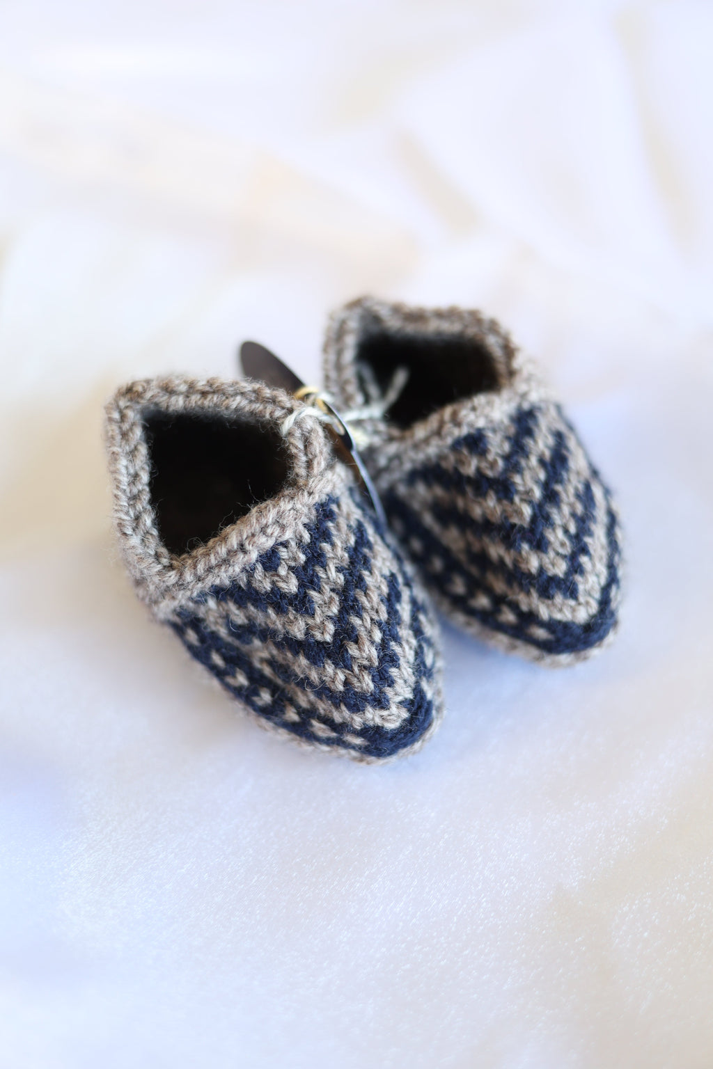 Knit Baby Socks - colors vary