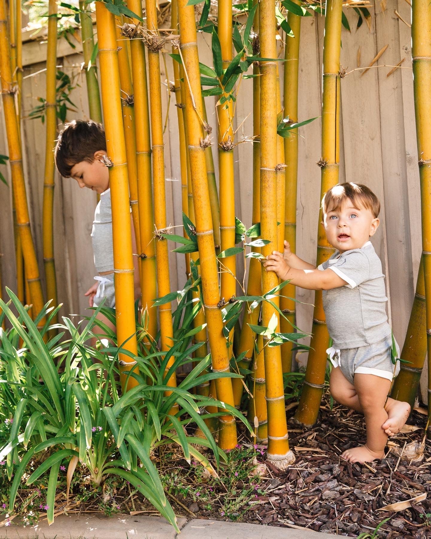 Ribbed Bamboo 2 Piece Shorts Set